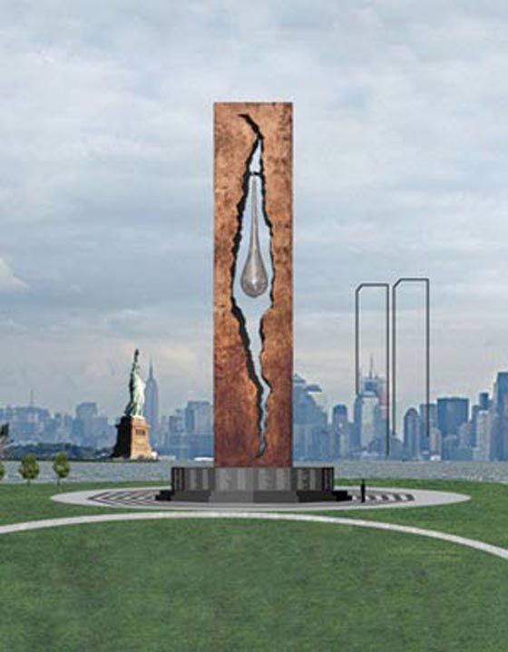 عالم النسيان يكتنف برج الدمعة بعد تخليده ضحايا 11 سبتمبر صورة رقم 5