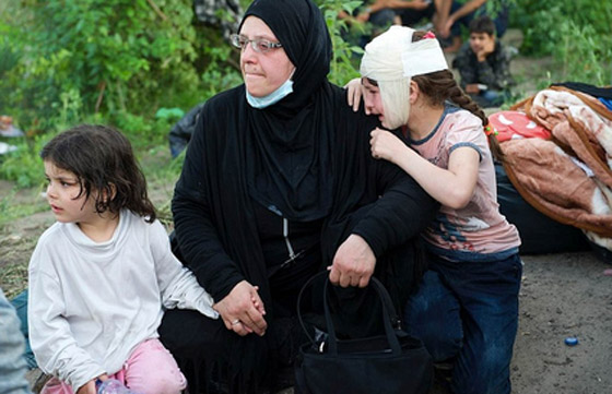 دخول 1300 مهاجر من كرواتيا الى صربيا بعد صدامات عنيفة صورة رقم 1