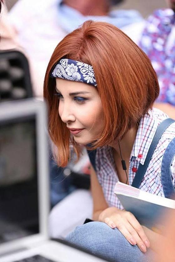 صور نانسي عجرم مع زوجها وابنتيها ايلا وميلا بدون فوتوشوب صورة رقم 15