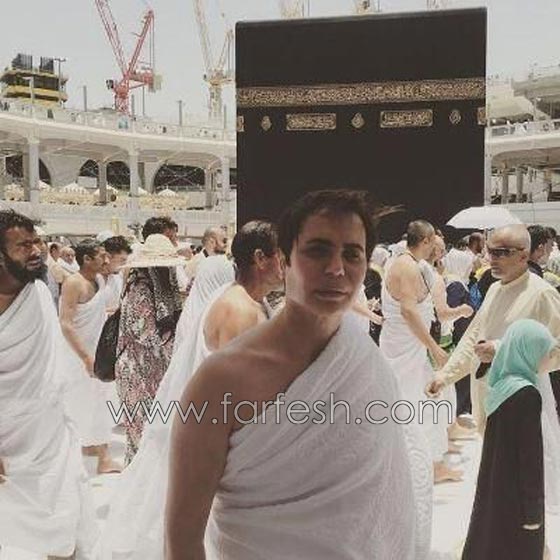 صور الفنانين والفنانات يتوجهون الى السعودية من اجل العمرة والحج صورة رقم 1