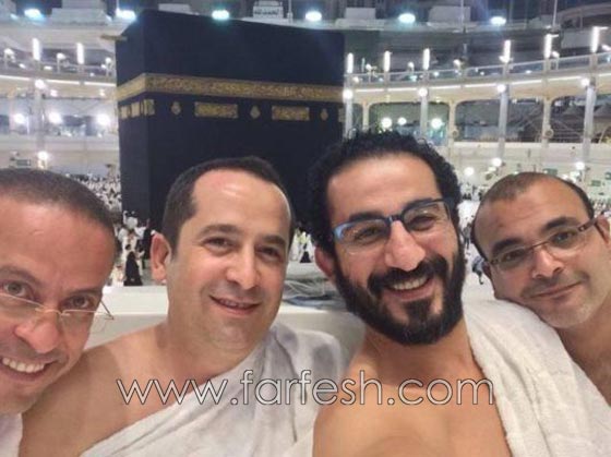 صور الفنانين والفنانات يتوجهون الى السعودية من اجل العمرة والحج صورة رقم 15