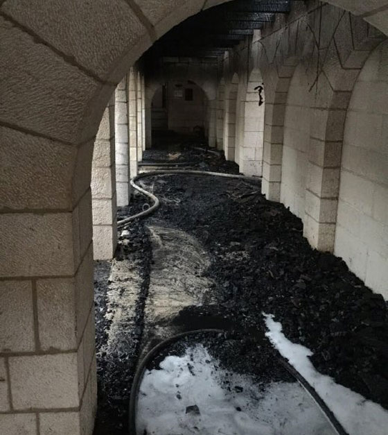 كنيسة الخبز والسمك تحظى بتعويض بعد احراق يهود لها صورة رقم 3