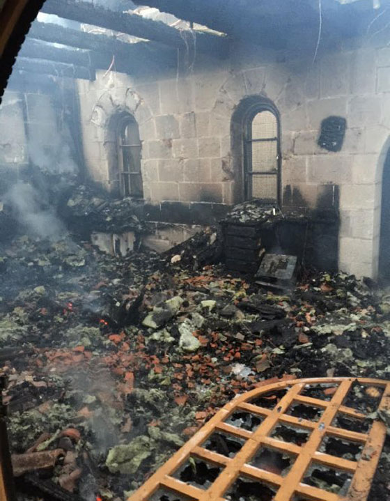 كنيسة الخبز والسمك تحظى بتعويض بعد احراق يهود لها صورة رقم 5