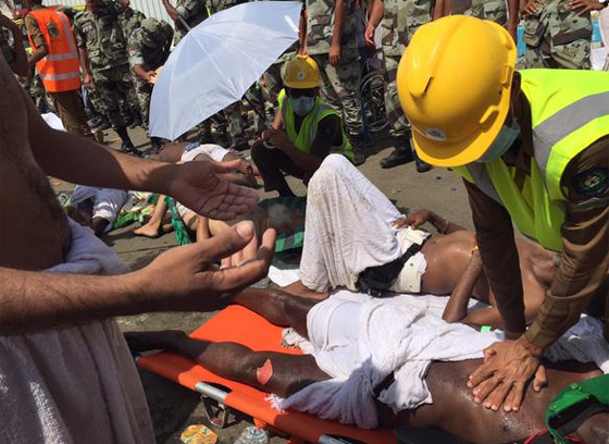 تدافع الحجاج في منى صباح العيد يتسبب بوفاة واصابة المئات منهم صورة رقم 10 تدافع الحجاج في منى صباح العيد يتسبب بوفاة واصابة المئات منهم صورة رقم 10