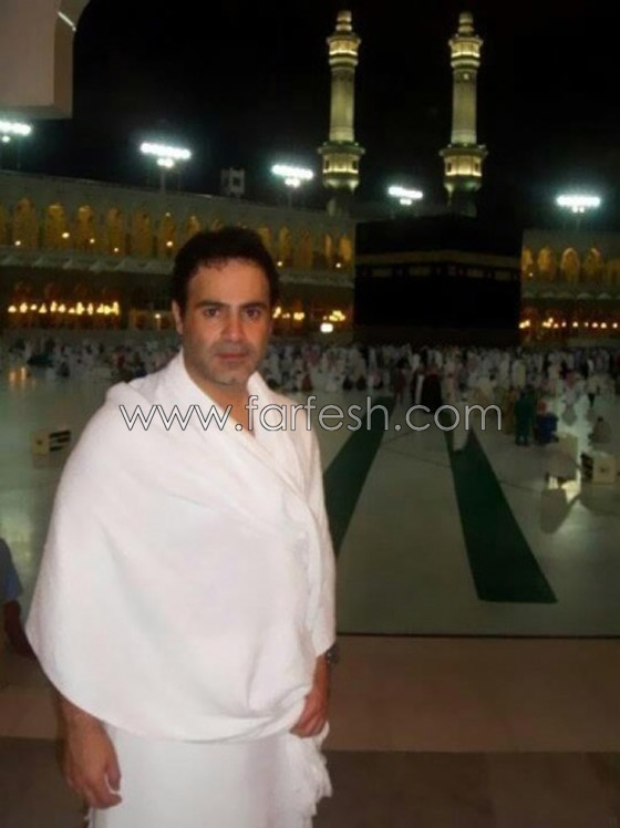  صور الفنانين والفنانات العرب يؤدون فريضة الحج صورة رقم 4
