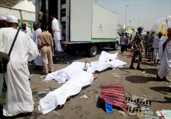 ارتفاع عدد ضحايا حادثة التدافع في منى الى اكثر من 1500 بين قتيل وجريح صورة رقم 17