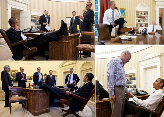 اوباما في اغرب الصور.. اخرها واهمها مع بابا الفاتيكان صورة رقم 5