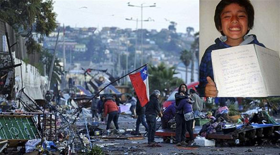 تشيلي: نبوءة طفل بوقوع زلزال تتحقق بعد ساعات من اطلاقها صورة رقم 1