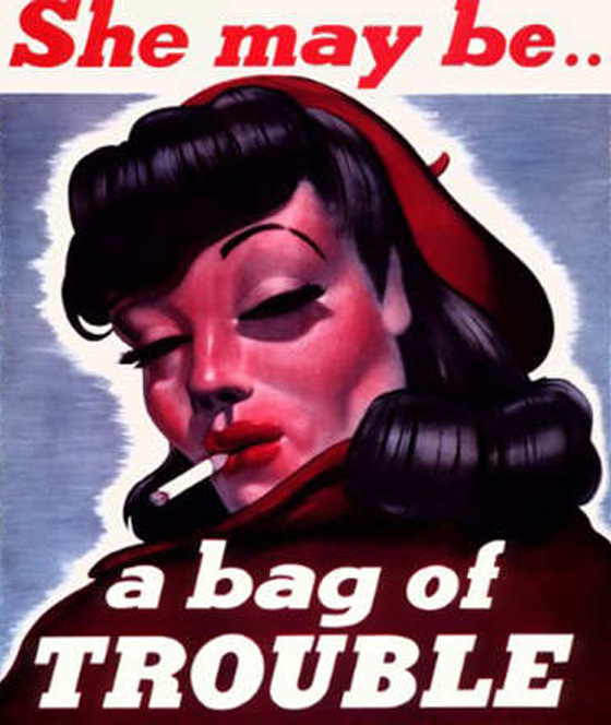 هل حمت الملصقات المغرية الجنود الامريكيين من العدوى النوعية خلال الحرب؟ صورة رقم 2