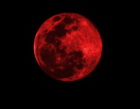 هل ننتظر المزيد من الكوارث؟ ظهور قمر الدم مجددا فجر اليوم صورة رقم 2 هل ننتظر المزيد من الكوارث؟ ظهور قمر الدم مجددا فجر اليوم صورة رقم 2
