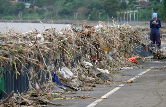 قتيلان و300 جريح حصيلة اعصار دوجوان العنيف في تايوان صورة رقم 9