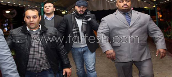 صور مشاهير عرب استعانوا بحراس شخصيين مخيفين صورة رقم 4
