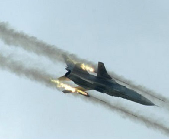 جدل عالمي حول اول قصف للمقاتلات الروسية في سوريا صورة رقم 1 جدل عالمي حول اول قصف للمقاتلات الروسية في سوريا صورة رقم 1