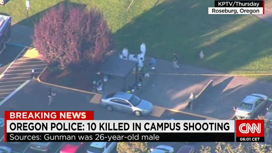 شاب امريكي يهاجم جامعة بولاية اريغون بالسلاح ويقتل 10 اشخاص صورة رقم 11