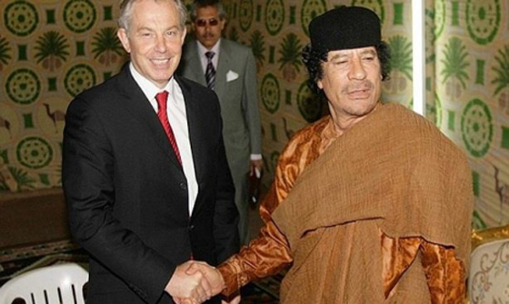 كشف جديد.. بلير نصح القذافي بالتنحي.. قبل الوصول الى نقطة اللاعودة صورة رقم 3 كشف جديد.. بلير نصح القذافي بالتنحي.. قبل الوصول الى نقطة اللاعودة صورة رقم 3