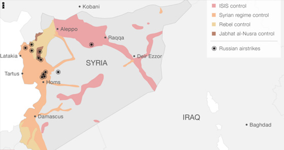 6 رسومات تعرض واقع الازمة السورية وتعقيداتها مع دخول روسيا صورة رقم 2
