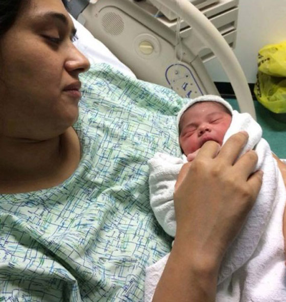 الف مبروك ابو وديع اطلالة المولودة (عيون) وهل هذه فعلا صور ابنة جورج وسوف؟ صورة رقم 1