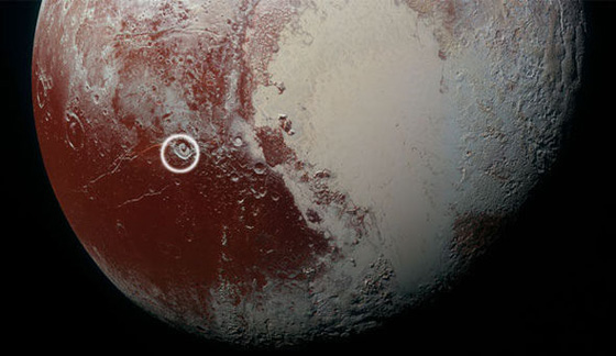 ناسا تفجر مفاجأة أخرى.. سماء بلوتو زرقاء وثلوجه حمراء ومياهه متجمدة صورة رقم 3 ناسا تفجر مفاجأة أخرى.. سماء بلوتو زرقاء وثلوجه حمراء ومياهه متجمدة صورة رقم 3