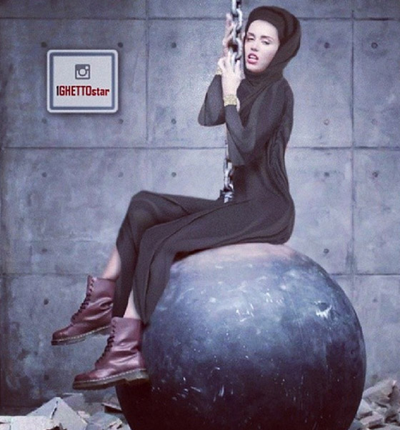صور فنانين ومشاهير عالميين يرتدون الزي العربي التقليدي صورة رقم 19