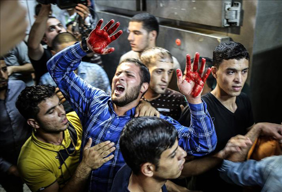 سماء غزة تشتعل.. طائرات اسرائيل تقتل فلسطينية حاملا وابنها الرضيع صورة رقم 8