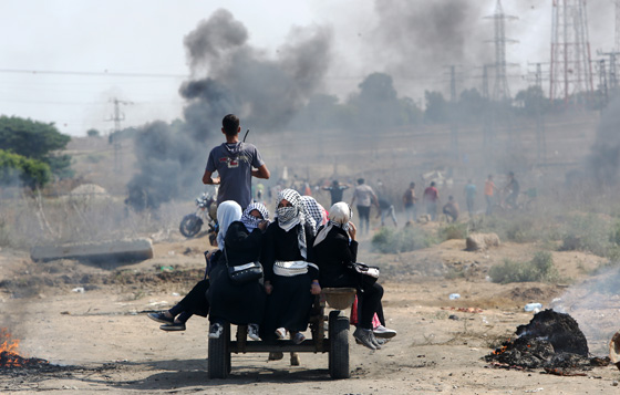 المراة الفلسطينية تشمر عن ساعدها وتنزل الى ساحة المواجهات مع الاحتلال صورة رقم 16 المراة الفلسطينية تشمر عن ساعدها وتنزل الى ساحة المواجهات مع الاحتلال صورة رقم 16