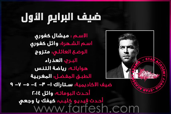 صور وائل كفوري من وراء كواليس ستار اكاديمي 11 صورة رقم 4