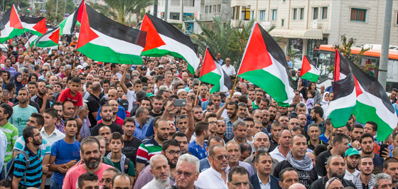 عشرة الالف سخنيني يهتفون ضد الاعتقالات في الضفة الغربية صورة رقم 6