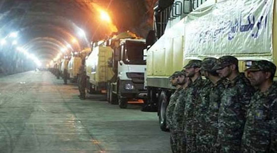 قواعد صاروخية تحت الارض الايرانية  تتحدى الاقمار الصناعية صورة رقم 2