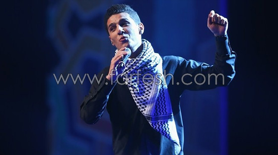  سلاح محمد عساف في وجه المعتدين على فلسطين والاقصى: فيديو (يا يمّه هادي رجالك)  صورة رقم 5