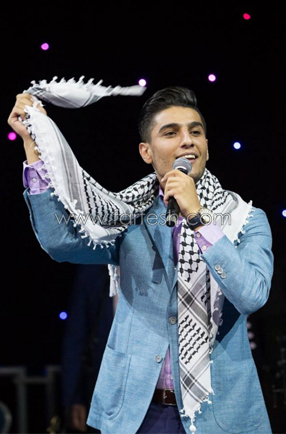  سلاح محمد عساف في وجه المعتدين على فلسطين والاقصى: فيديو (يا يمّه هادي رجالك)  صورة رقم 6