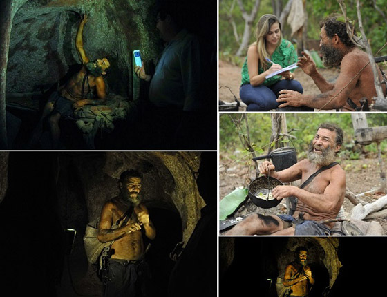 رجل الحُفرة البرازيلي.. لم يغتسل منذ ربع قرن ويشبه احمدي نجادي صورة رقم 3