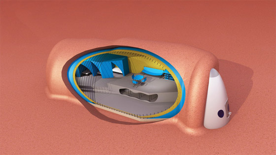 هكذا ستكون المستوطنات على المريخ.. تصاميم مقترحة صورة رقم 5 هكذا ستكون المستوطنات على المريخ.. تصاميم مقترحة صورة رقم 5