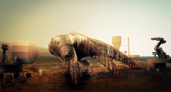 هكذا ستكون المستوطنات على المريخ.. تصاميم مقترحة صورة رقم 7 هكذا ستكون المستوطنات على المريخ.. تصاميم مقترحة صورة رقم 7