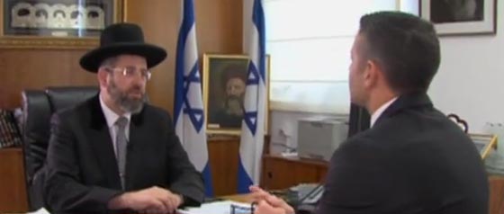 الحاخام الاكبر لاسرائيل.. دخول اليهود للاقصى محرّم ولا نية لنا بهدمه صورة رقم 1