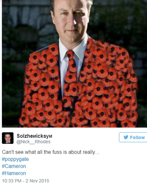 موجة من التغريدات الساخرة على صورة لكاميرون، عمل الفوتوشوب عمايله فيها صورة رقم 4 موجة من التغريدات الساخرة على صورة لكاميرون، عمل الفوتوشوب عمايله فيها صورة رقم 4