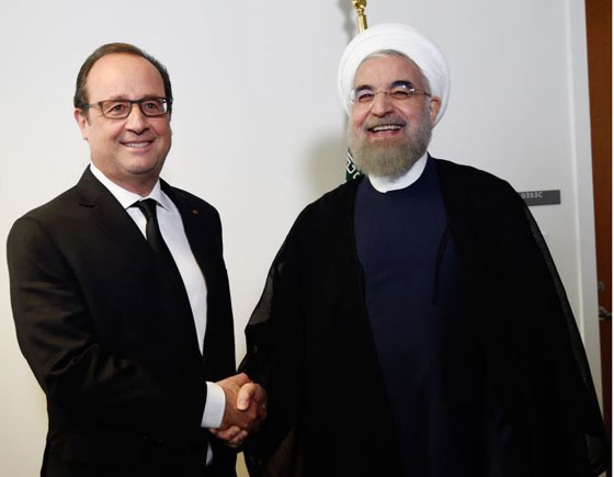 جدل بين روحاني وهولاند.. محوره النبيذ صورة رقم 1