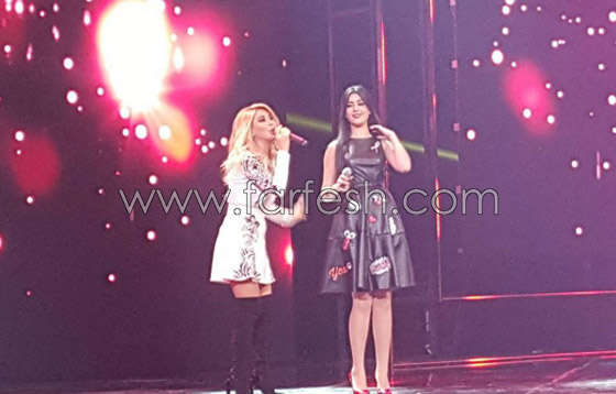 ستار اكاديمي 11: نوال الزغبي مع شانتال جعجع في اغنية (وعيوني لما) صورة رقم 3