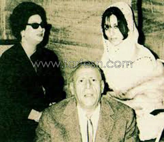 صور نادرة لملائكية الصوت فيروز مع عمالقة الفن العرب والاجانب صورة رقم 7
