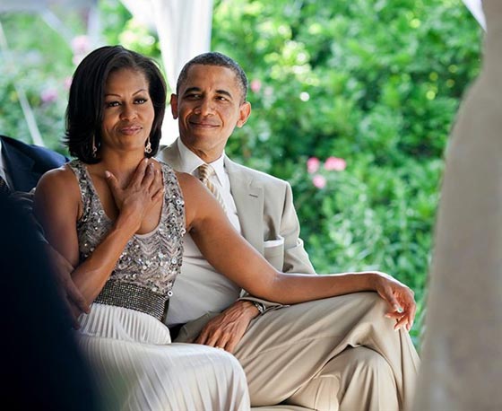  أجمل الصور الجماعية لأسرة اوباما منذ دخولها البيت الابيض صورة رقم 11