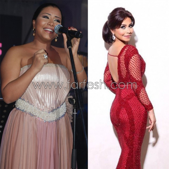 صور فنانات قبل وبعد ريجيم قاسٍ: ليلى علوي، سمية الخشاب، شيرين و أحلام!  صورة رقم 1