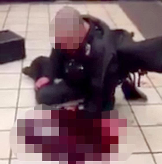 طعنة وصرخة.. هذا من اجل سوريا تدب الرعب في الانفاق اللندنية صورة رقم 9