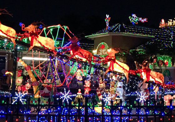 240 الف مصباح مضيء بزينة الميلاد على منزل في فلوريدا تزعج البلدية صورة رقم 7