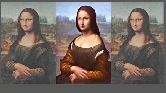 اكتشاف فني كبير.. حزم الضوء تظهر الموناليزا الحقيقية تحت المعروفة صورة رقم 1