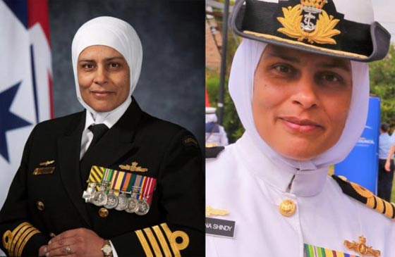 محجبة مصرية تقود وحدة الصواريخ الاسترالية.. اسمها منى شندي صورة رقم 1 محجبة مصرية تقود وحدة الصواريخ الاسترالية.. اسمها منى شندي صورة رقم 1