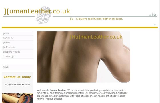 هل هناك من يشتري؟ منتجات من جلود البشر 100%! الـمحفظة 14 ألف دولار والحذاء بـ 27 الف دولار صورة رقم 3 هل هناك من يشتري؟ منتجات من جلود البشر 100%! الـمحفظة 14 ألف دولار والحذاء بـ 27 الف دولار صورة رقم 3