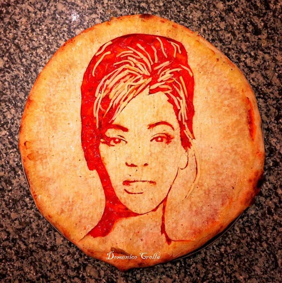 صور  بيتزا ابتكرها طباخ فنان لجلب الزبائن والرواد صورة رقم 8