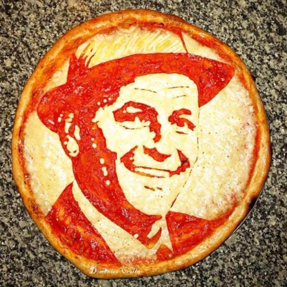 صور  بيتزا ابتكرها طباخ فنان لجلب الزبائن والرواد صورة رقم 11