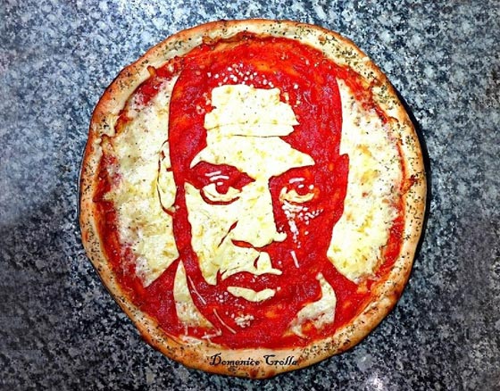 صور  بيتزا ابتكرها طباخ فنان لجلب الزبائن والرواد صورة رقم 9