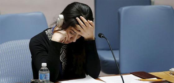 دموع شابة ايزيدية تهز اركان مجلس الامن التابع للامم المتحدة صورة رقم 2