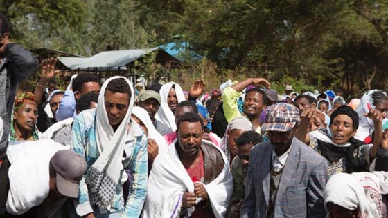 السلطات الاثيوبية تقتل 75 متظاهرا خرجوا في احتجاجات صورة رقم 1 السلطات الاثيوبية تقتل 75 متظاهرا خرجوا في احتجاجات صورة رقم 1